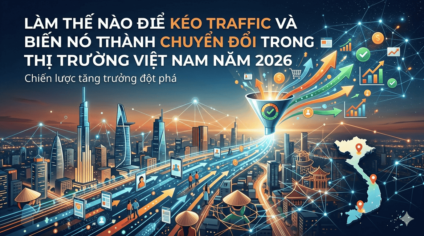 Làm Thế Nào Để Kéo Traffic Và Biến Nó Thành Chuyển Đổi Trong Thị Trường Việt Nam Năm 2026